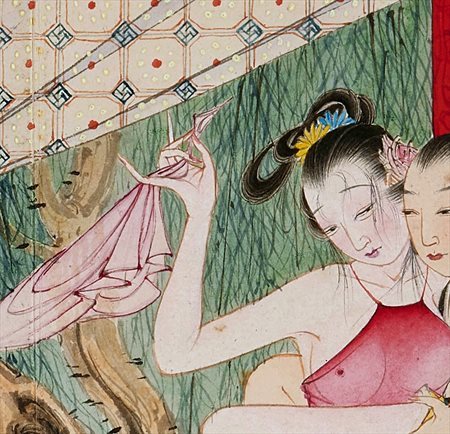 禹城-迫于无奈胡也佛画出《金瓶梅秘戏图》，却因此成名，其绘画价值不可估量